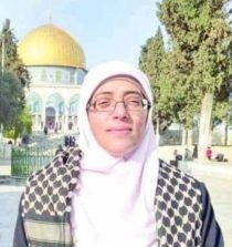 خديجة خويص #مرابطة_الاقصى…